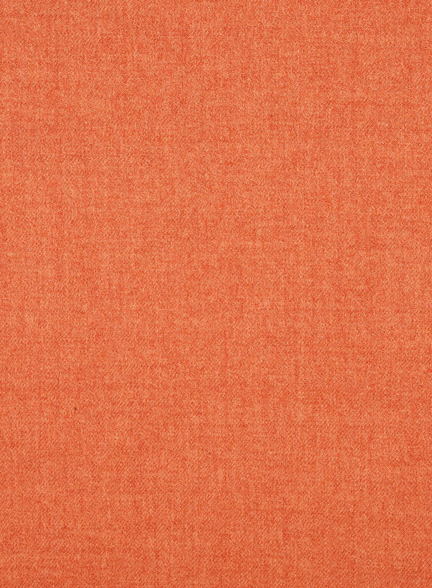 Naples Spring Orange Tweed Pants - Image 3