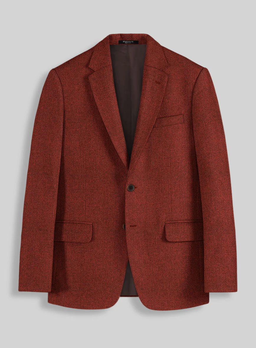 Naples Sundowner Rust Tweed Jacket