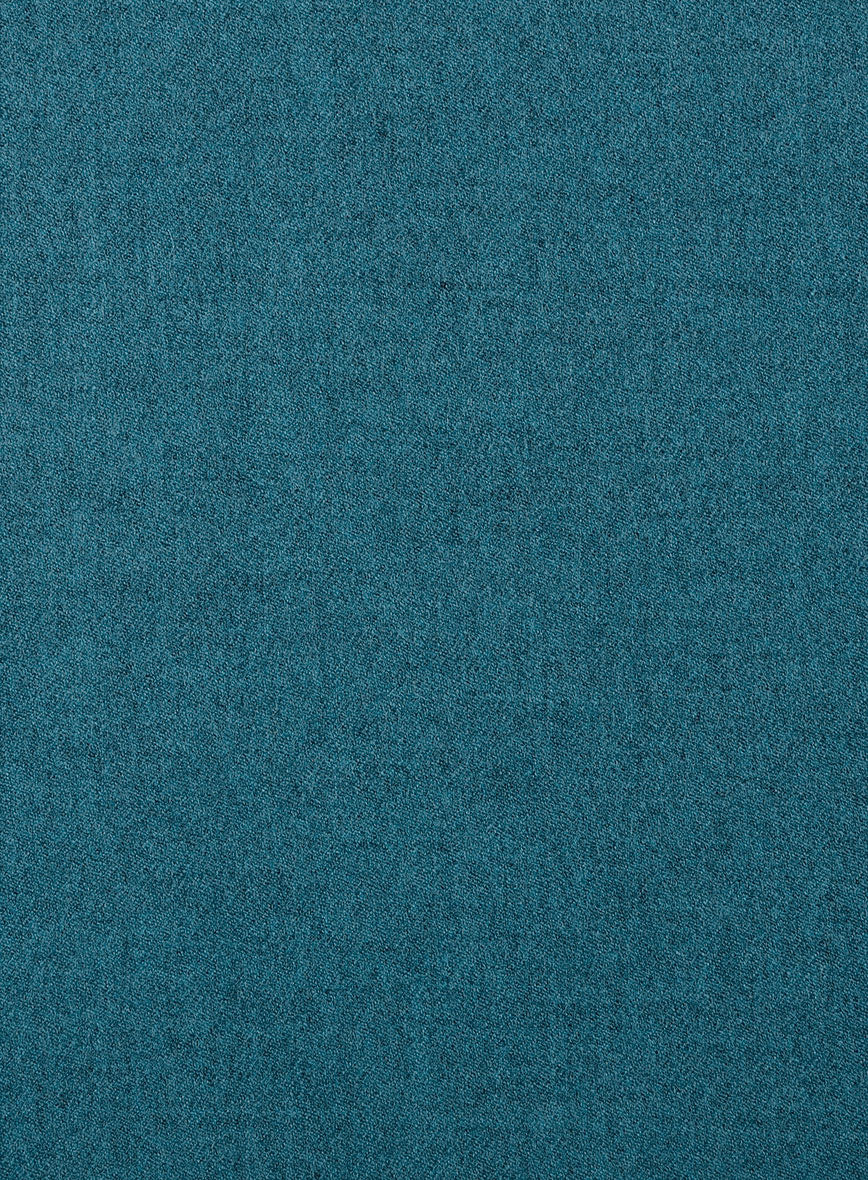 Naples Teal Blue Tweed Jacket - Image 2