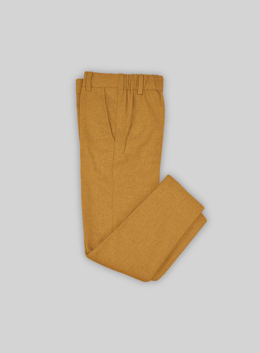 Naples Yellow Tweed Boys Suit - Image 5