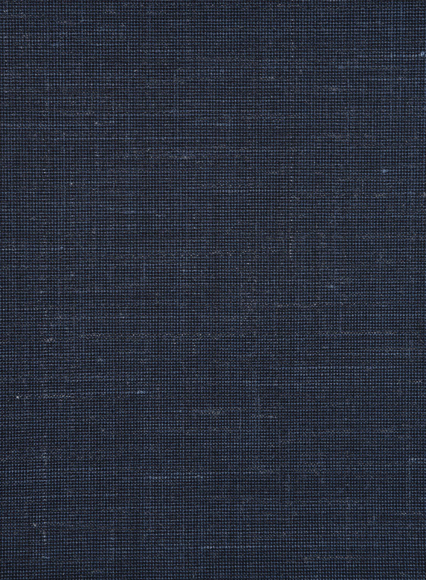 Napolean Ariel Nailhead Blue Wool Pants - Image 3