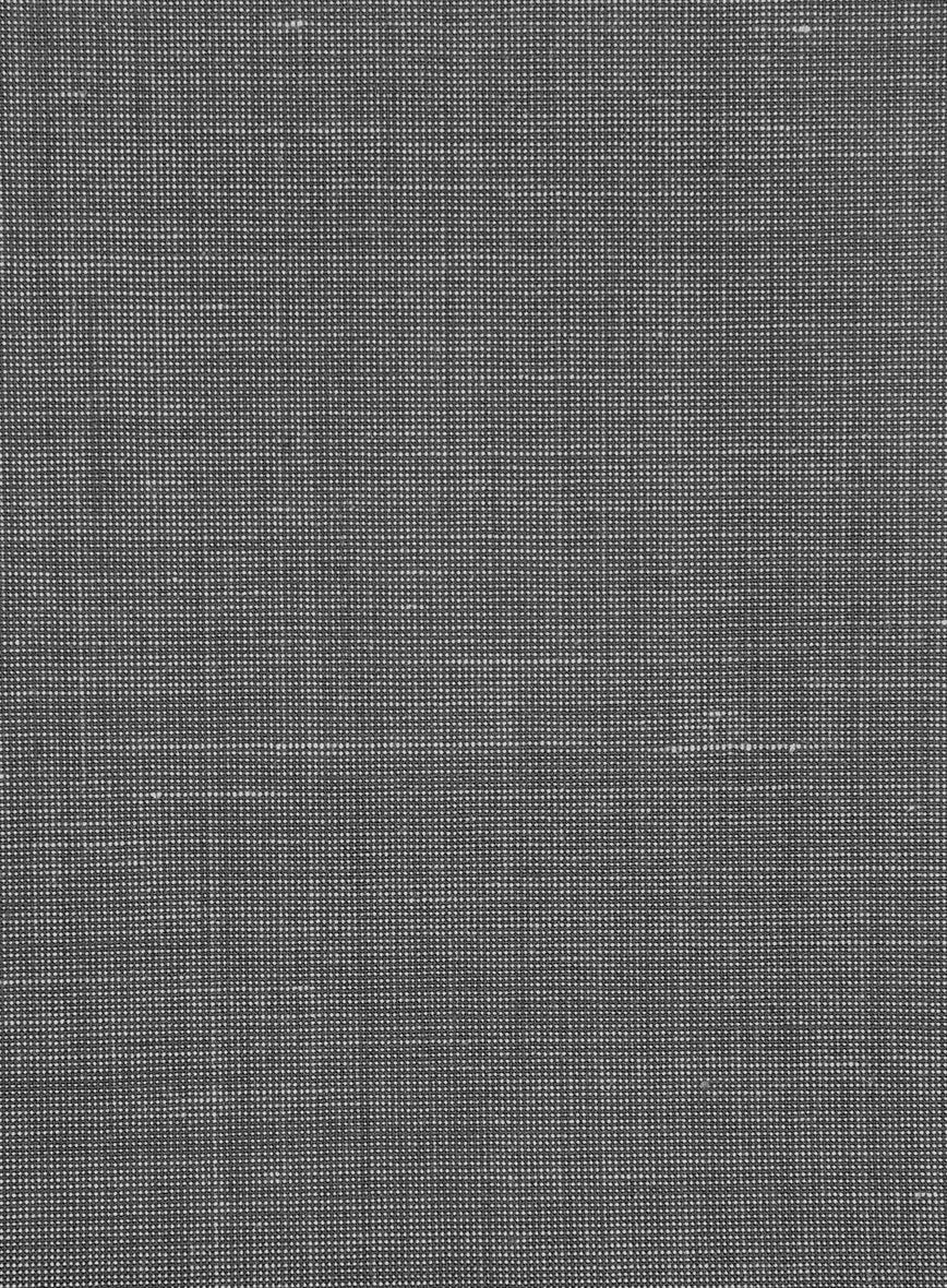 Napolean Ariel Nailhead Gray Wool Suit - Image 8