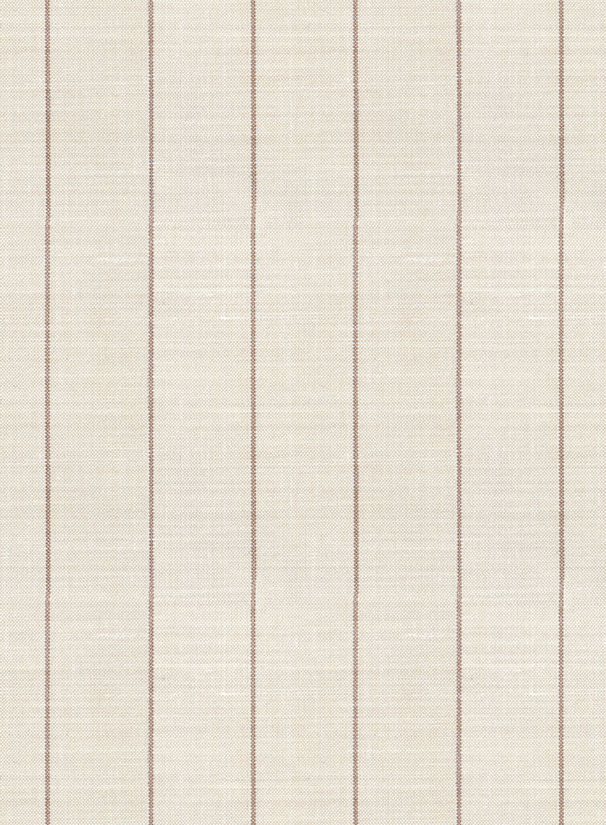 Napolean Artisan Band Beige Wool Pants - Image 3