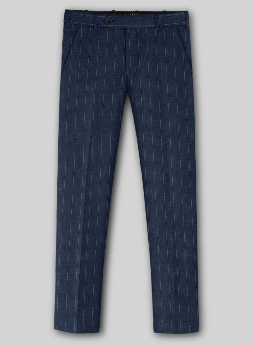 Napolean Artisan Band Blue Wool Pants - Image 2