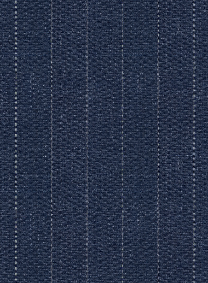 Napolean Artisan Band Blue Wool Pants - Image 3