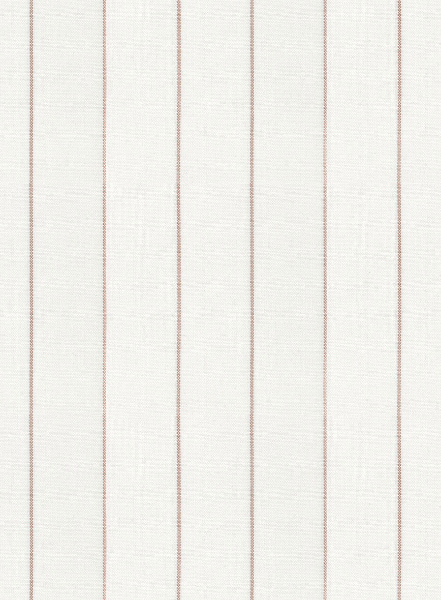 Napolean Artisan Band Ivory Wool Pants - Image 3