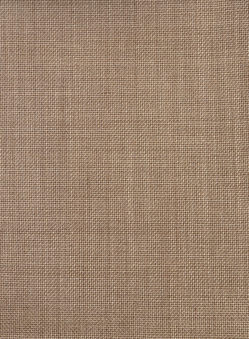 Napolean Arvett Basket Weave Light Brown Wool Jacket - Image 3