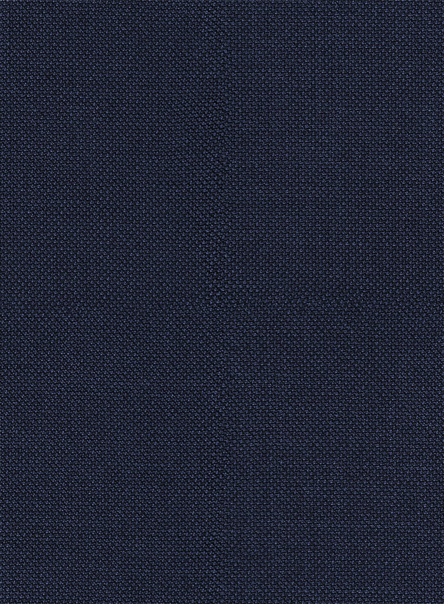 Napolean Royal Blue Birdseye Wool Jacket - Image 3