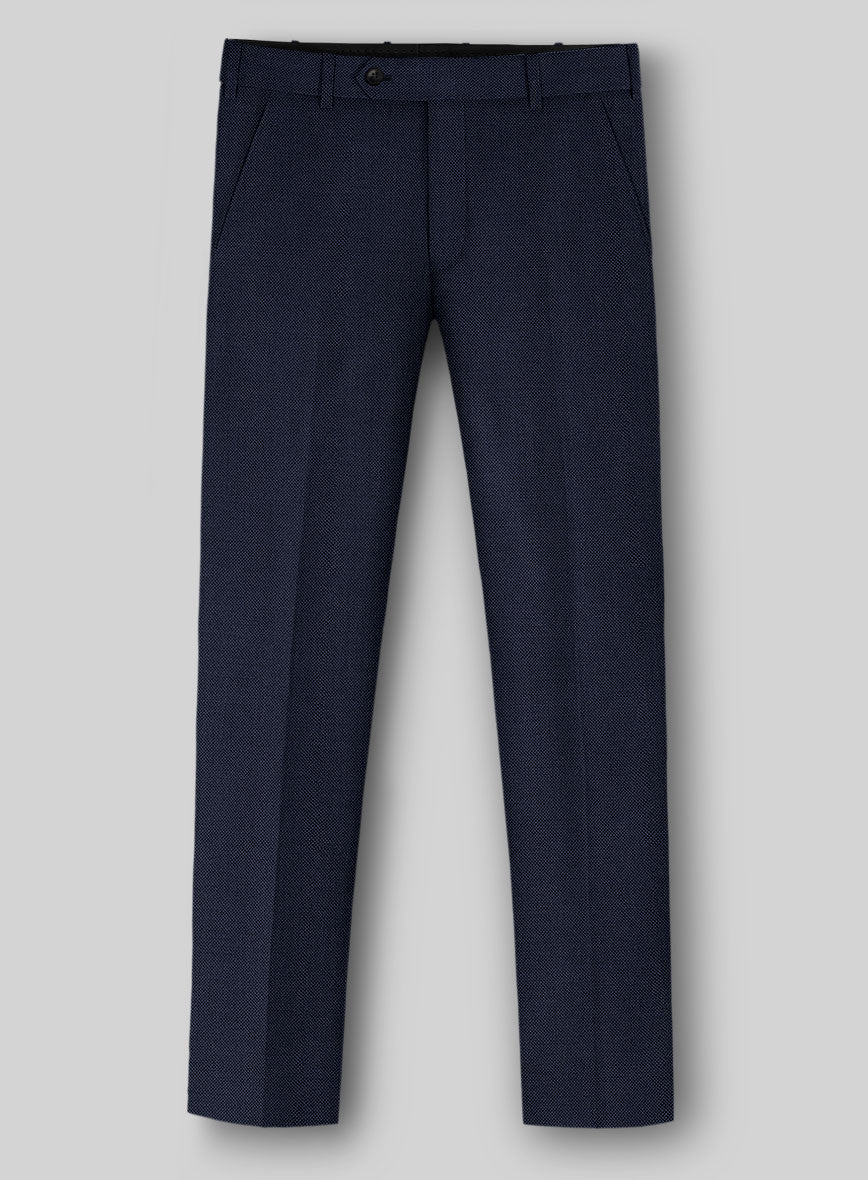 Napolean Royal Blue Birdseye Wool Suit - Image 4