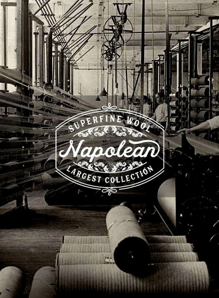 Napolean Biscuit Khaki Wool Pants - Image 4