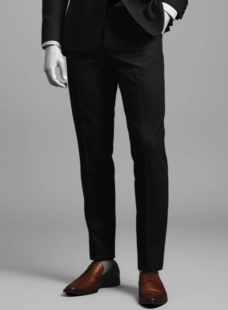 Napolean Black Wool Suit - Image 8
