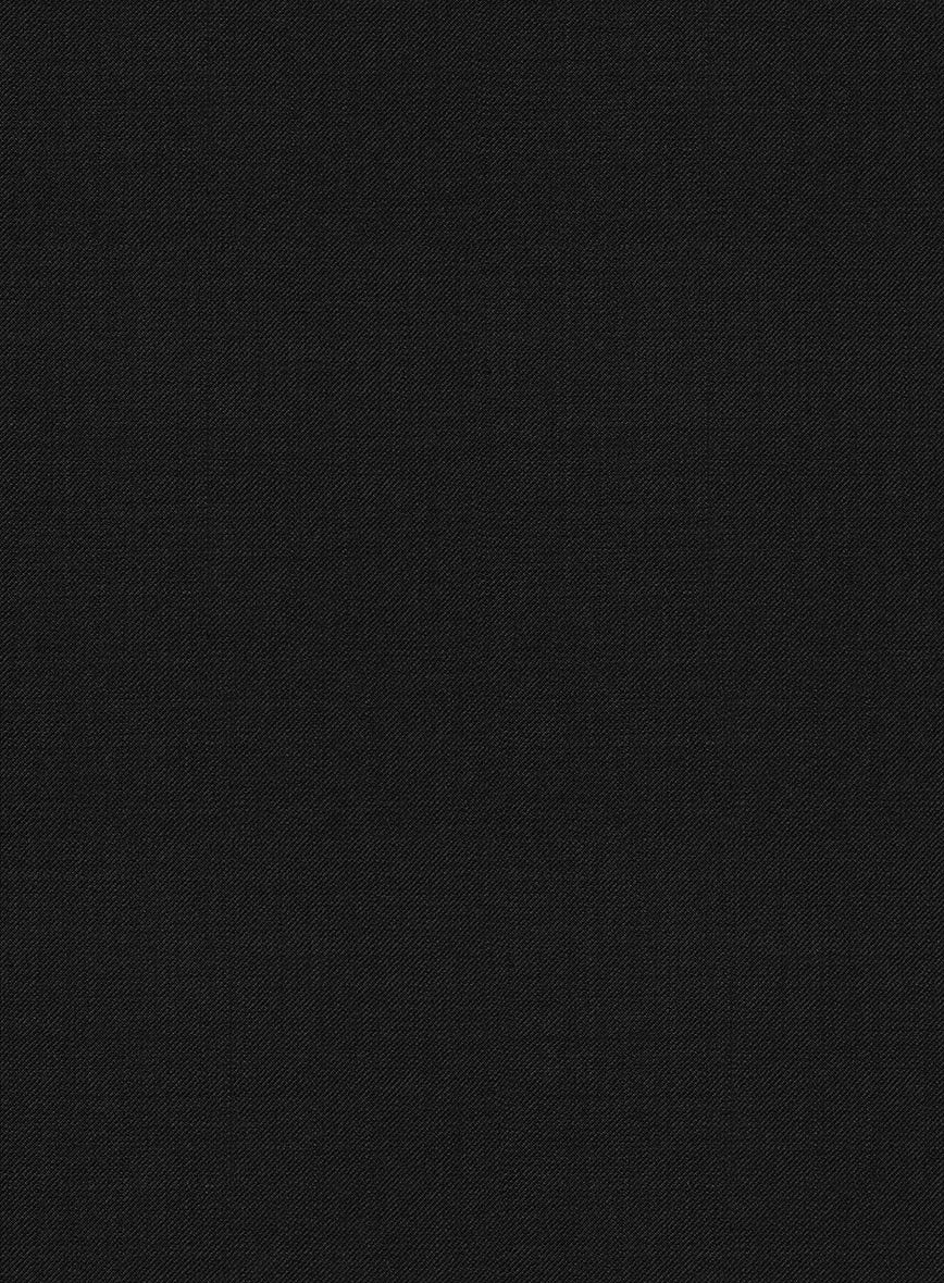 Napolean Black Wool Tuxedo Suit - Image 7