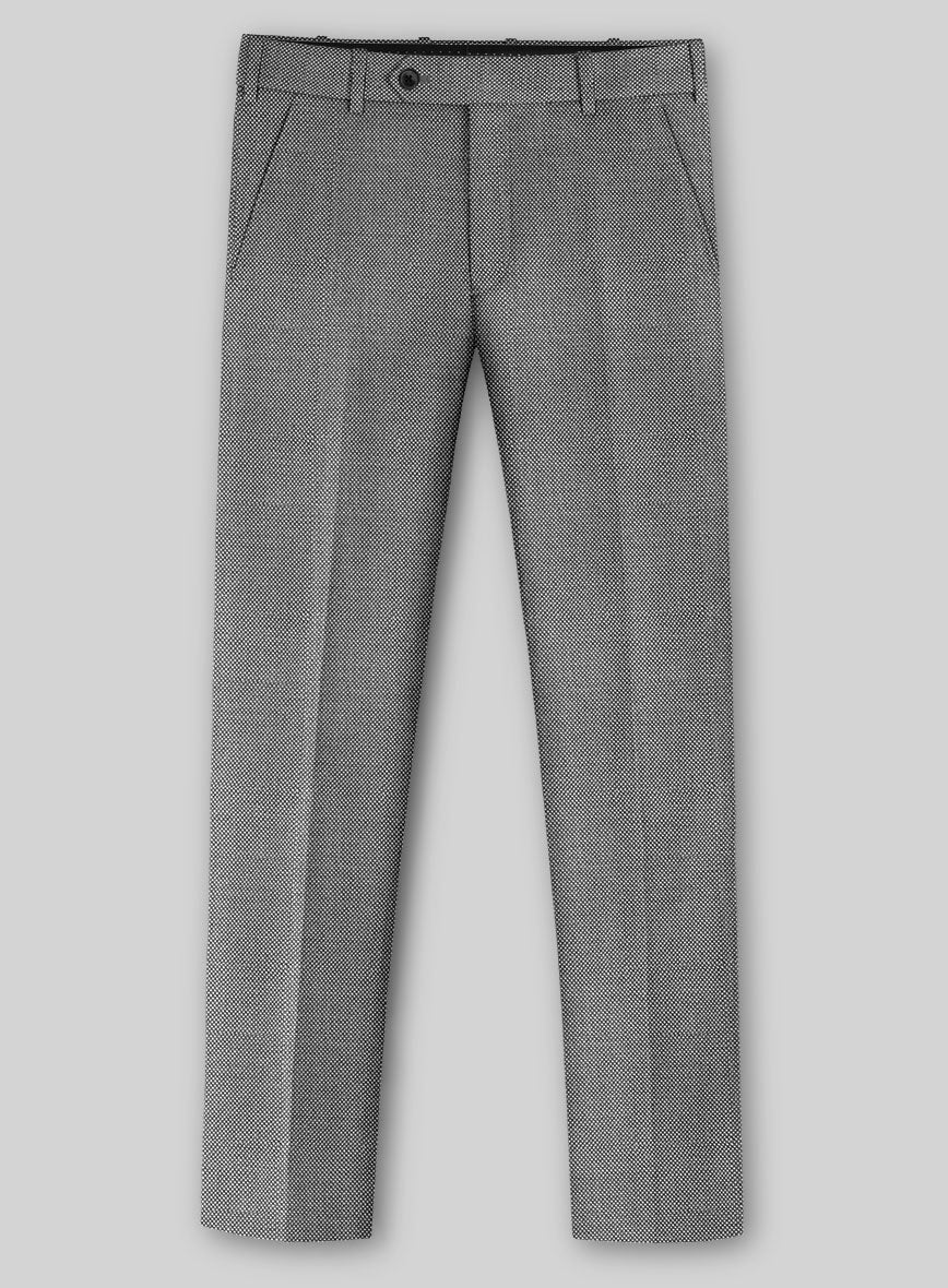 Napolean BW Birdseye Wool Suit - Image 4