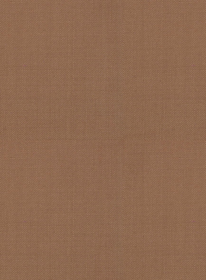 Napolean Caramel Brown Wool Jacket - Image 3