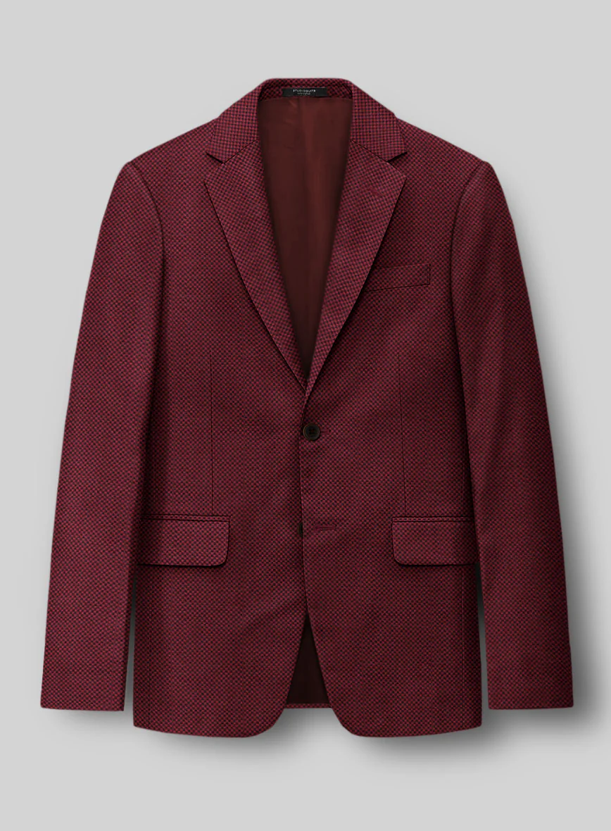 Napolean Cherry Bomb Wool Suit - Image 4