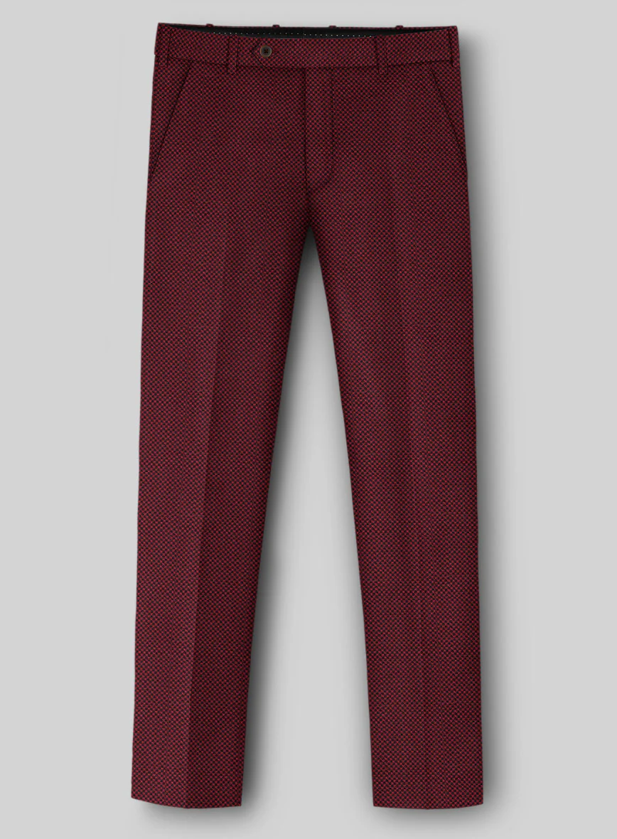 Napolean Cherry Bomb Wool Suit - Image 5