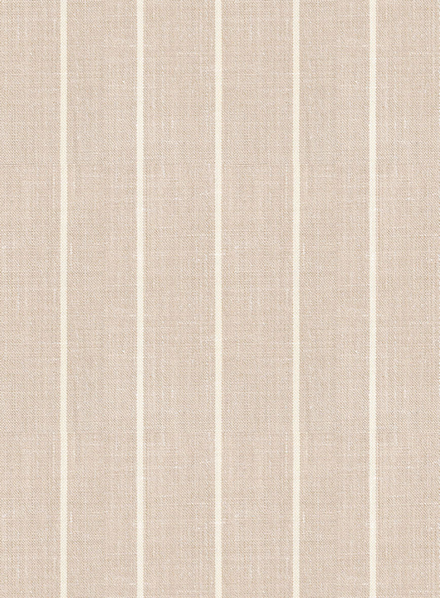 Napolean Como Bar Beige Wool Pants - Image 3