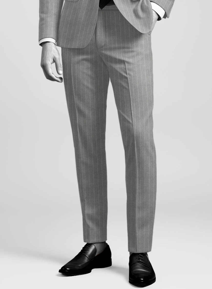 Napolean Como Bar Gray Wool Pants