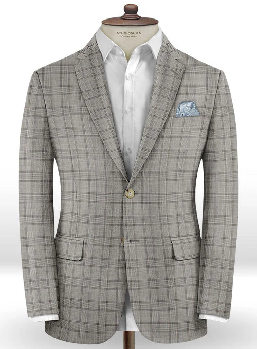 Napolean Corro Gray Wool Suit - Image 3