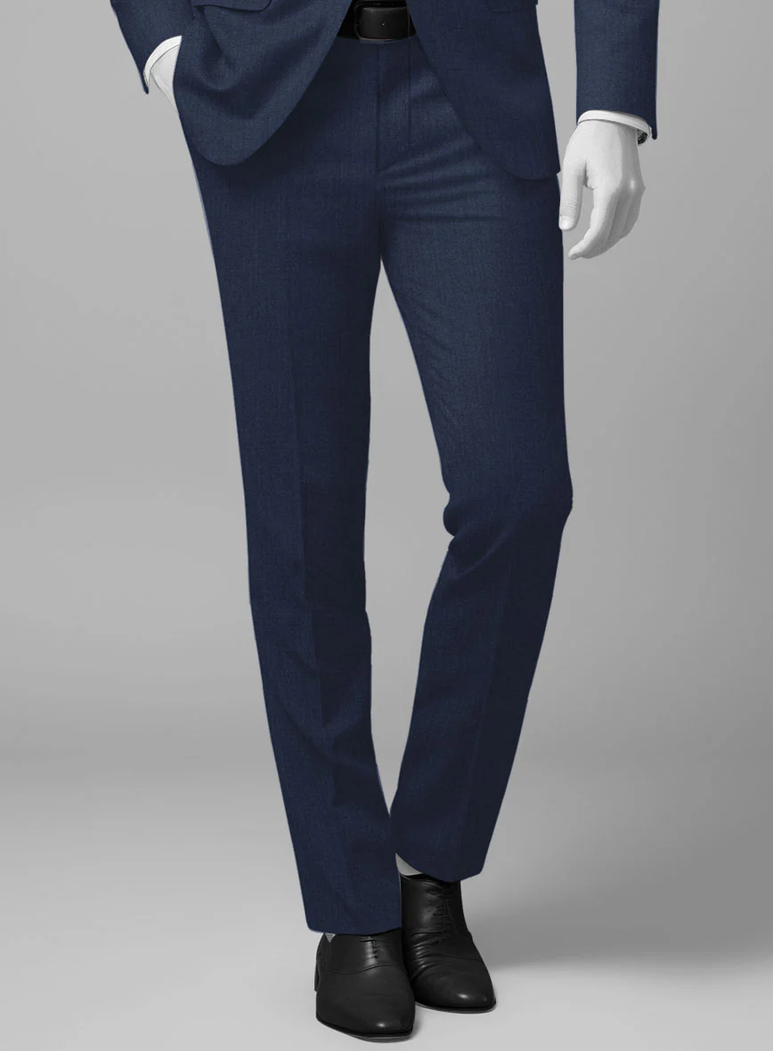 Napolean Cosmic Blue Wool Suit - Image 5