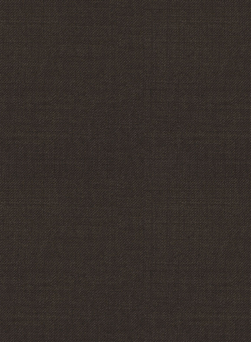 Napolean Dark Brown Wool Pants - Image 3