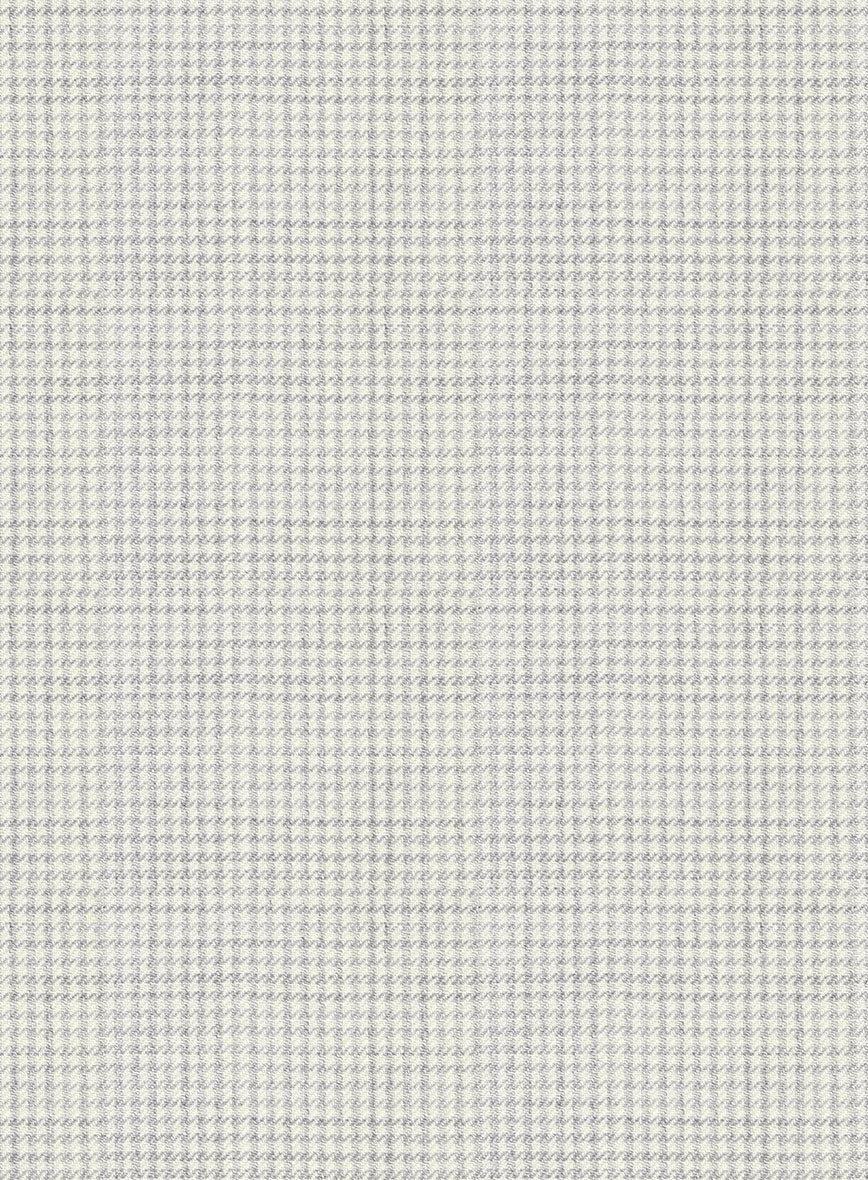 Napolean Delviro Mini Houndstooth Gray Wool Suit - Image 7