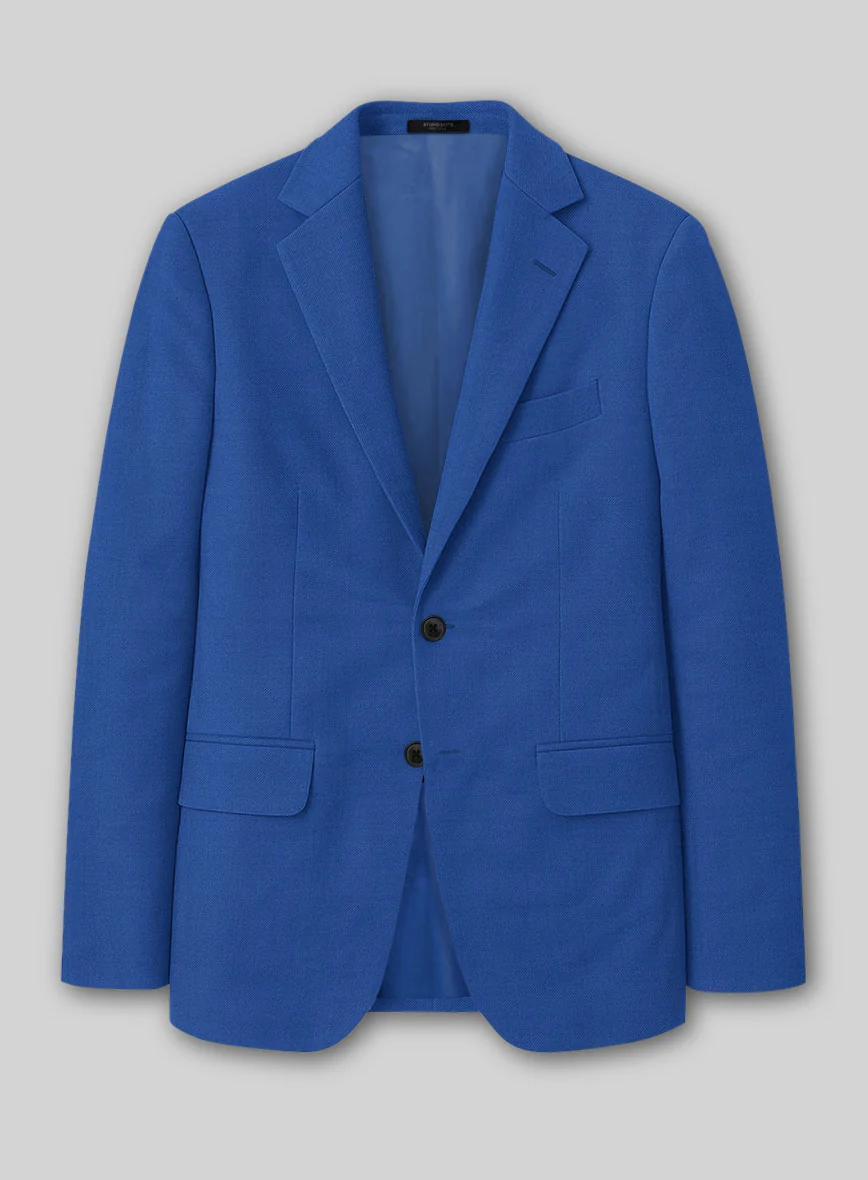 Napolean Dodger Blue Wool Suit - Image 2