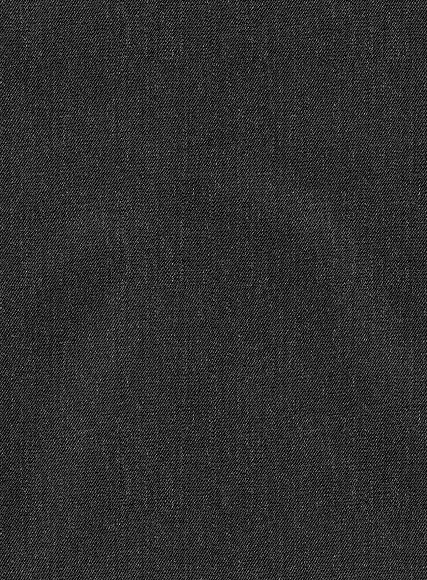 Napolean English Dark Charcoal Wool Pants - Image 3