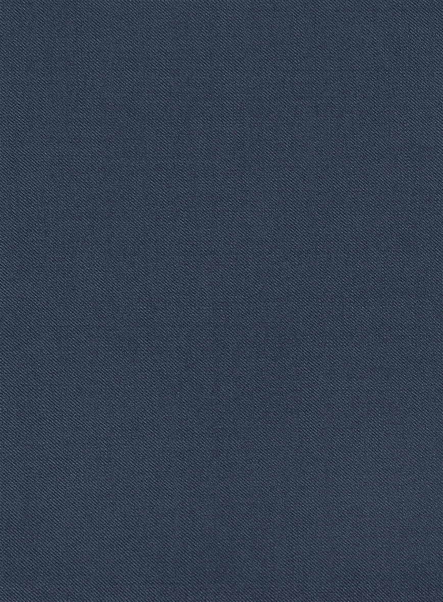 Napolean Flat Blue Wool Double Breasted Jacket - Image 2