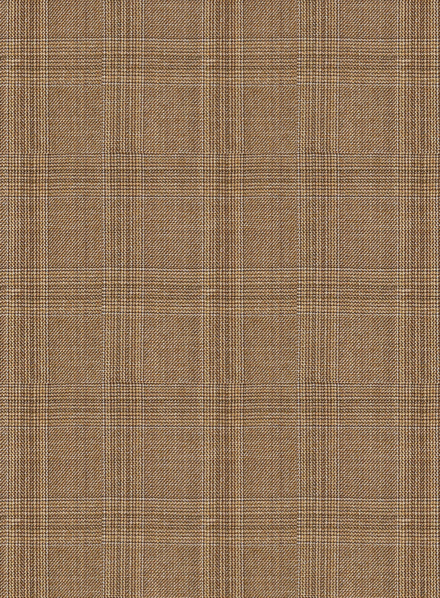 Napolean Gisde Glen Brown Wool Jacket - Image 3
