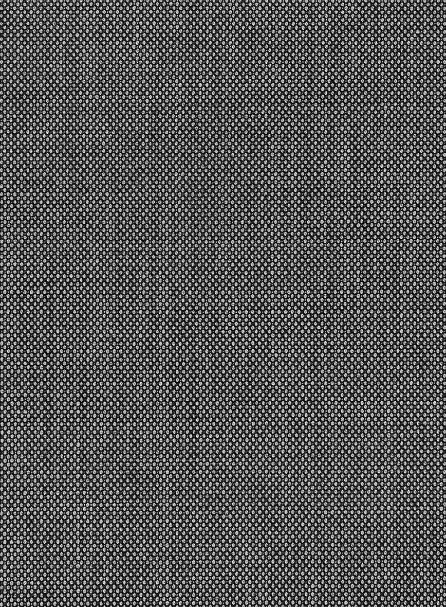 Napolean Gray Birdseye Wool Jacket - Image 3