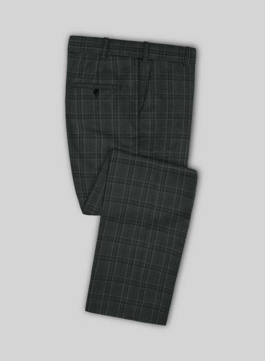 Napolean Green Hunting Plaid Pants