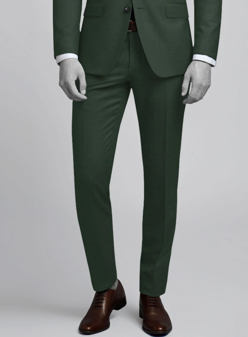 Napolean Green Wool Suit - Image 5