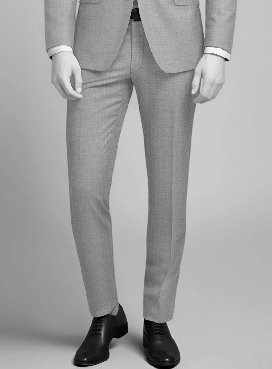Napolean Ice Gray Wool Pants - Image 2