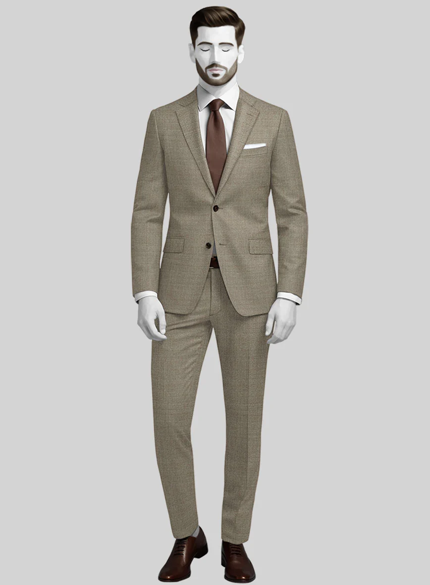 Napolean Infantry Khaki Wool Suit