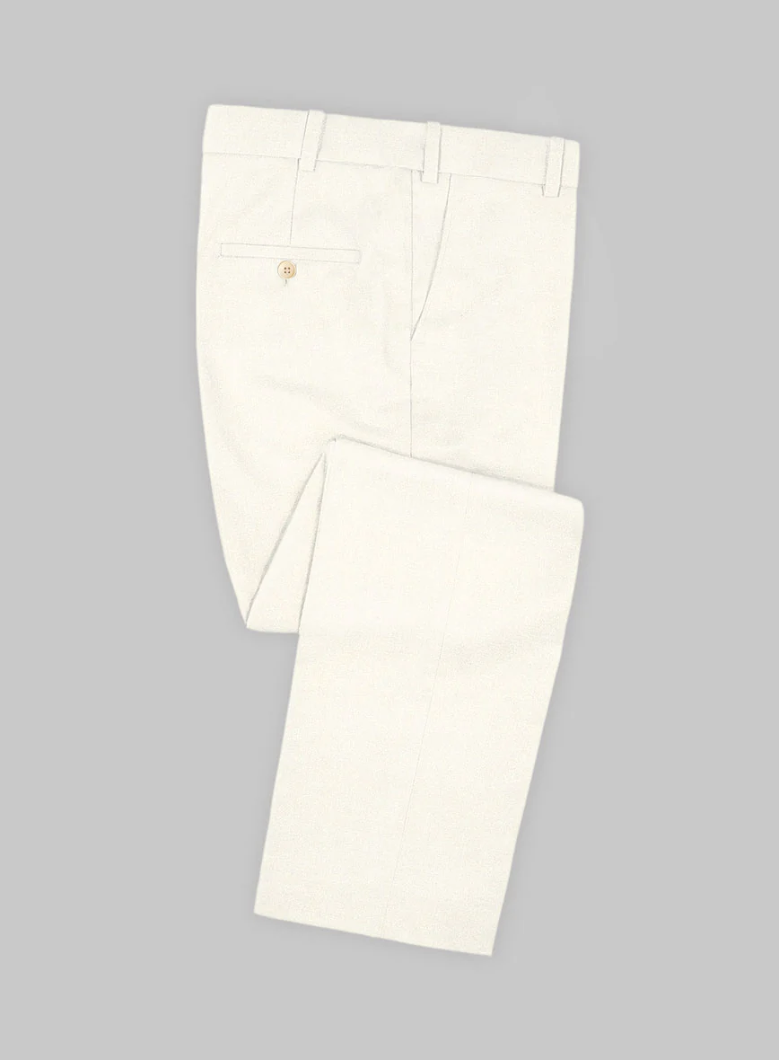 Napolean Ivory Wool Suit - Image 6