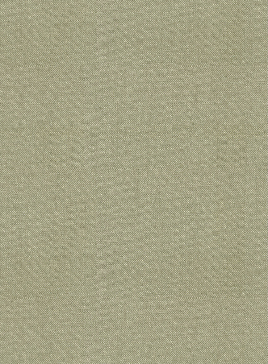 Napolean Light Khaki Wool Basel Double Breasted Jacket - Image 4