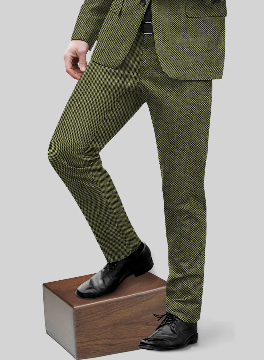 Napolean Limeade Green Wool Suit - Image 5