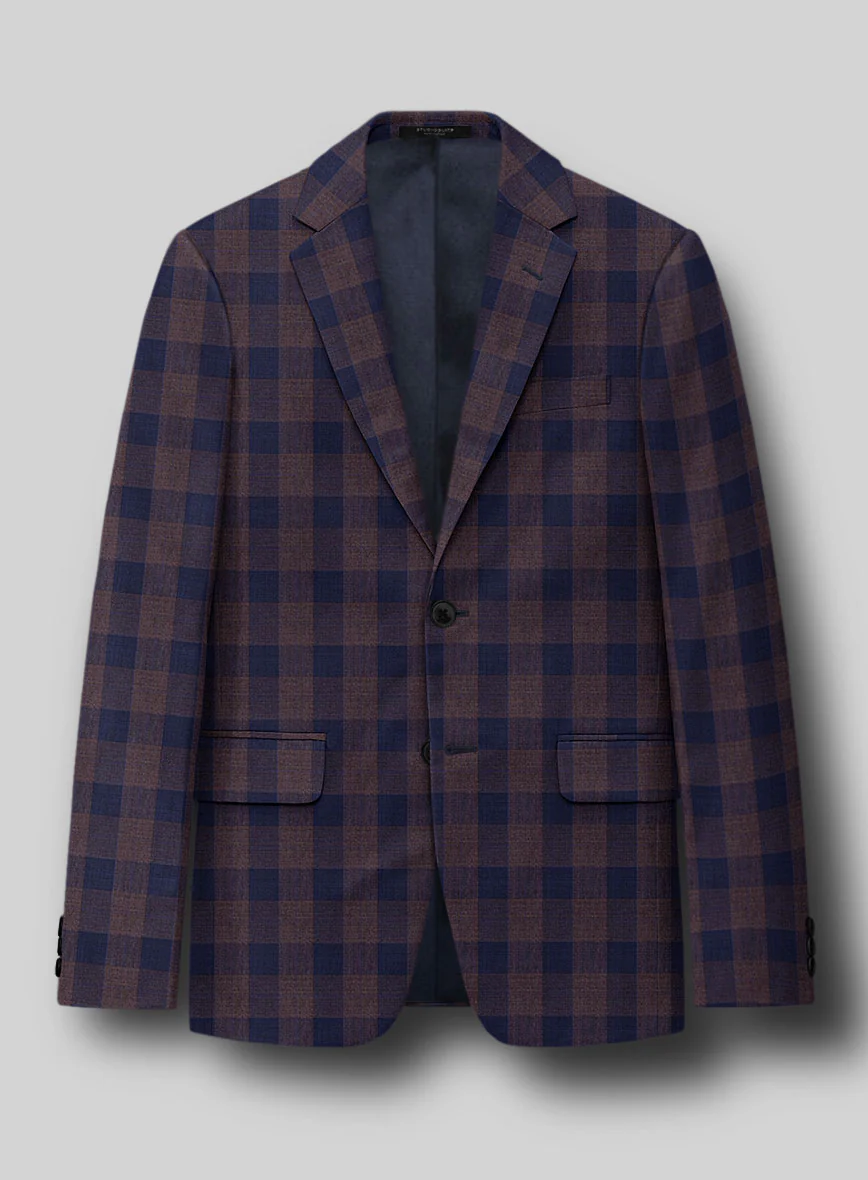 Napolean Lola Blue Wool Jacket