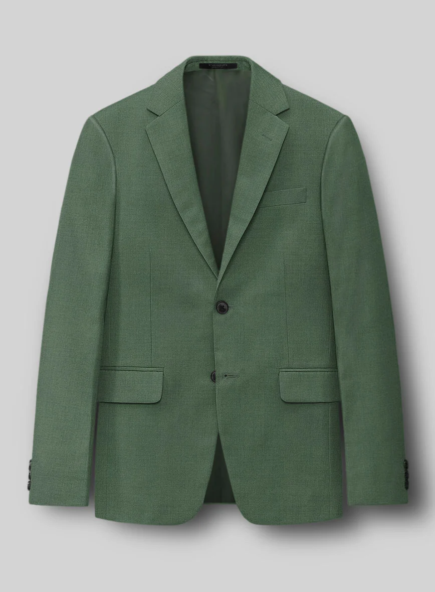 Napolean Moss Green Wool Jacket
