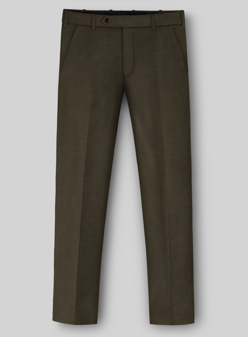Napolean Mud Brown Wool Suit - Image 5