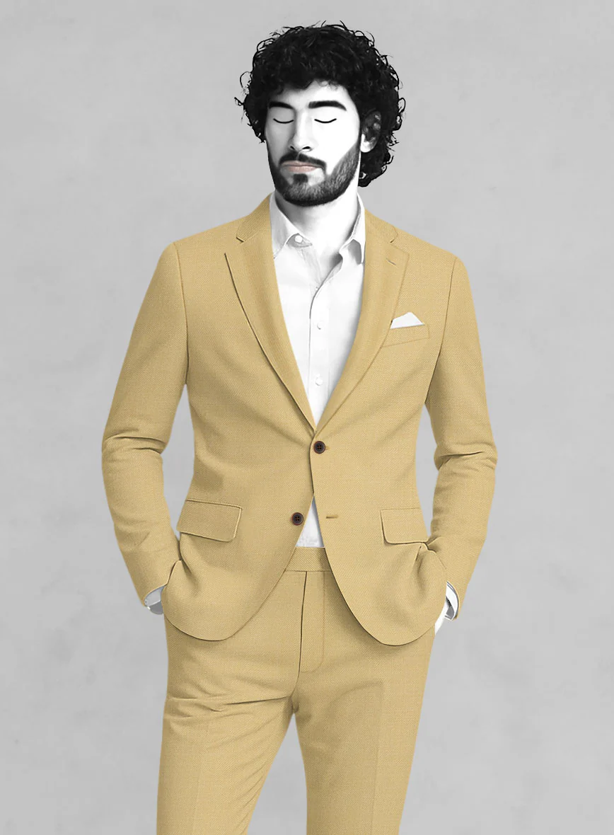 Napolean Old Khaki Wool Suit - Image 4
