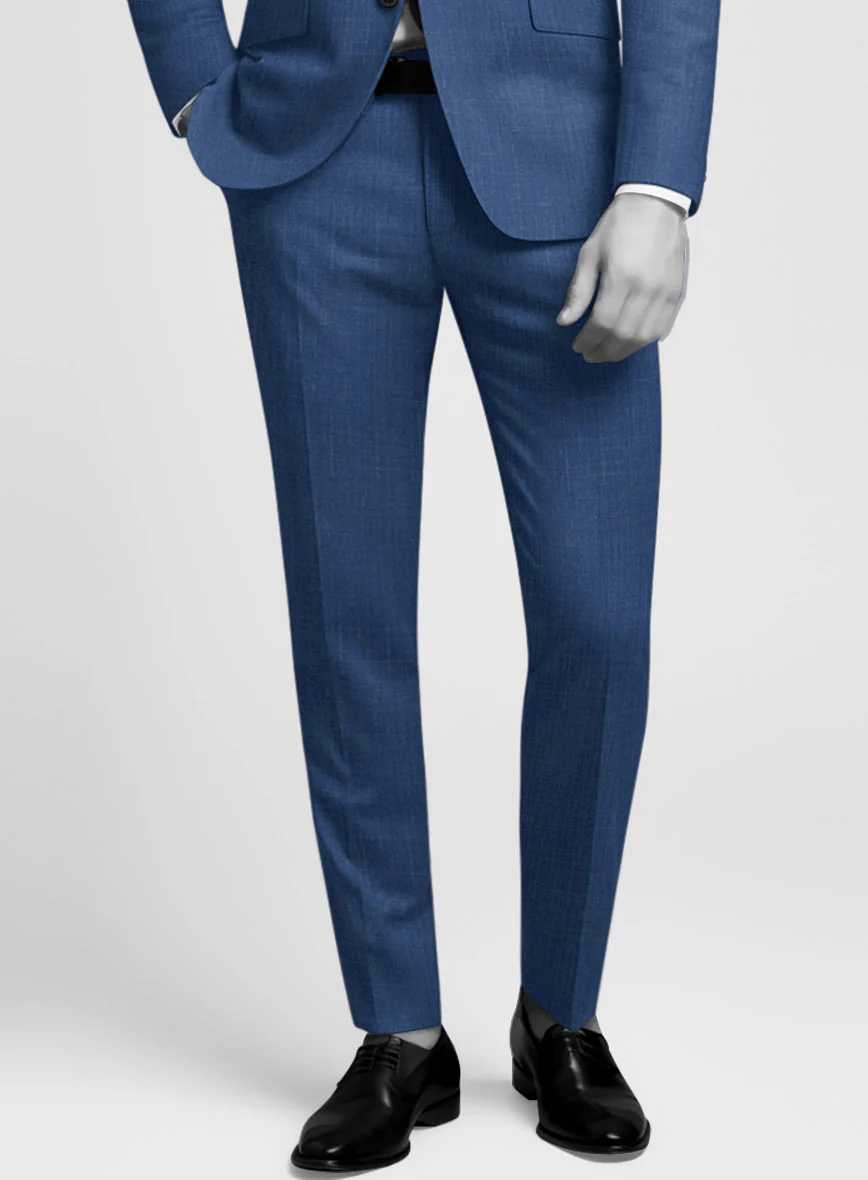 Napolean Ricci Artic Blue Wool Suit - Image 6
