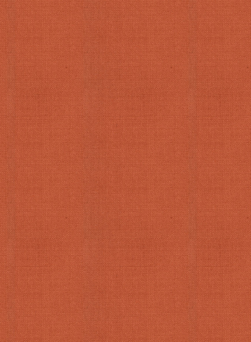 Napolean Runway Orange Wool Double Breasted Suit - Image 4