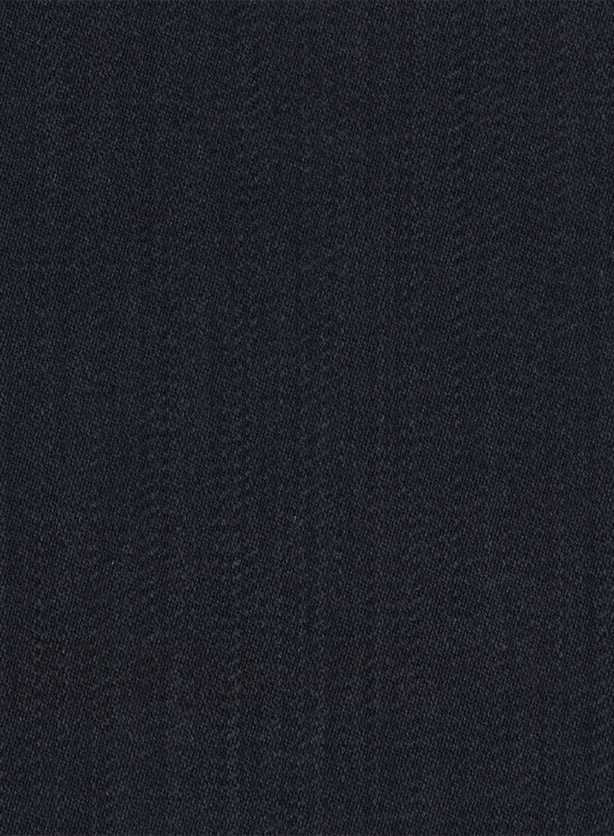 Napolean Self Satin Blue Wool Suit - Image 7