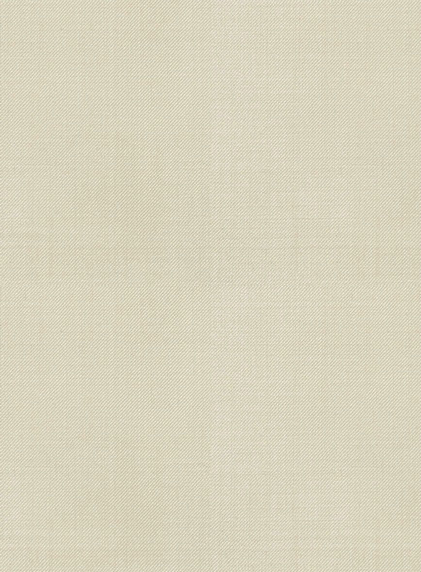 Napolean Stretch Beige Wool Tuxedo Jacket - Image 2