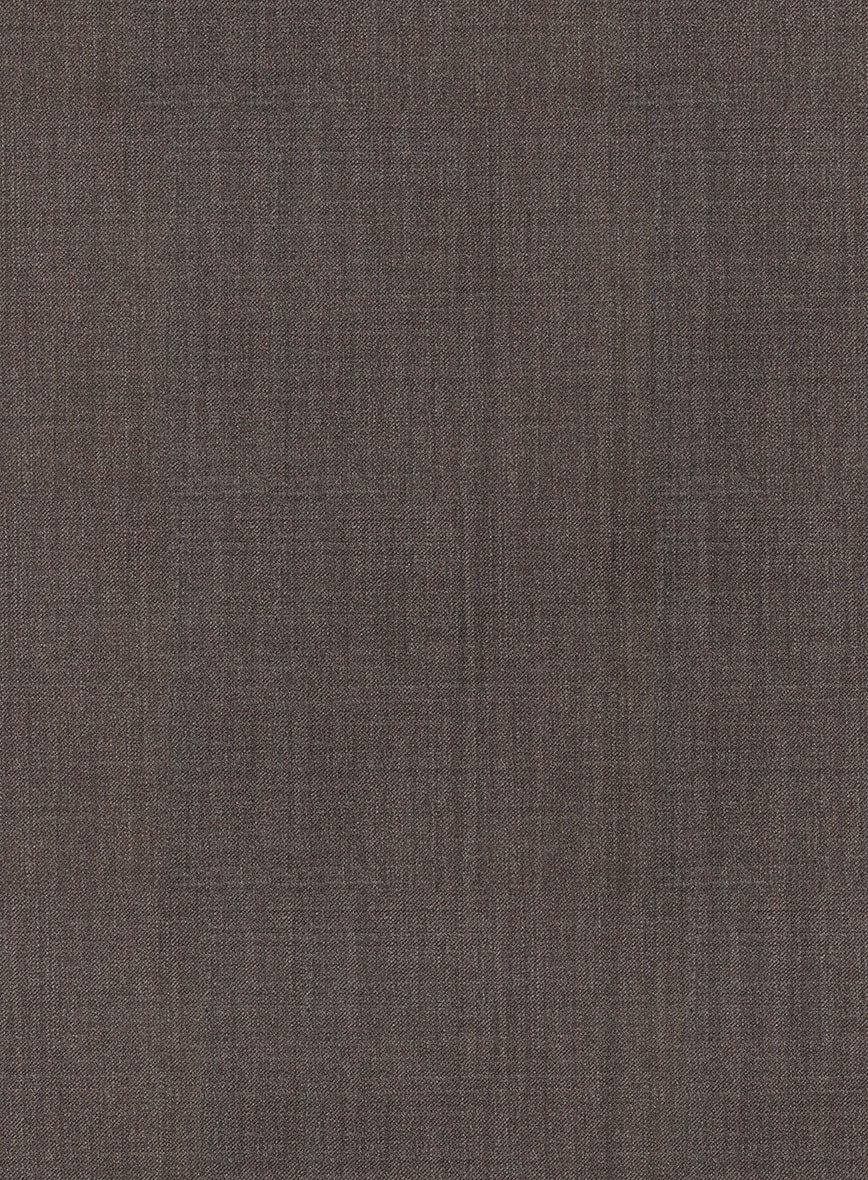 Napolean Stretch Brown Wool Pants - Image 3