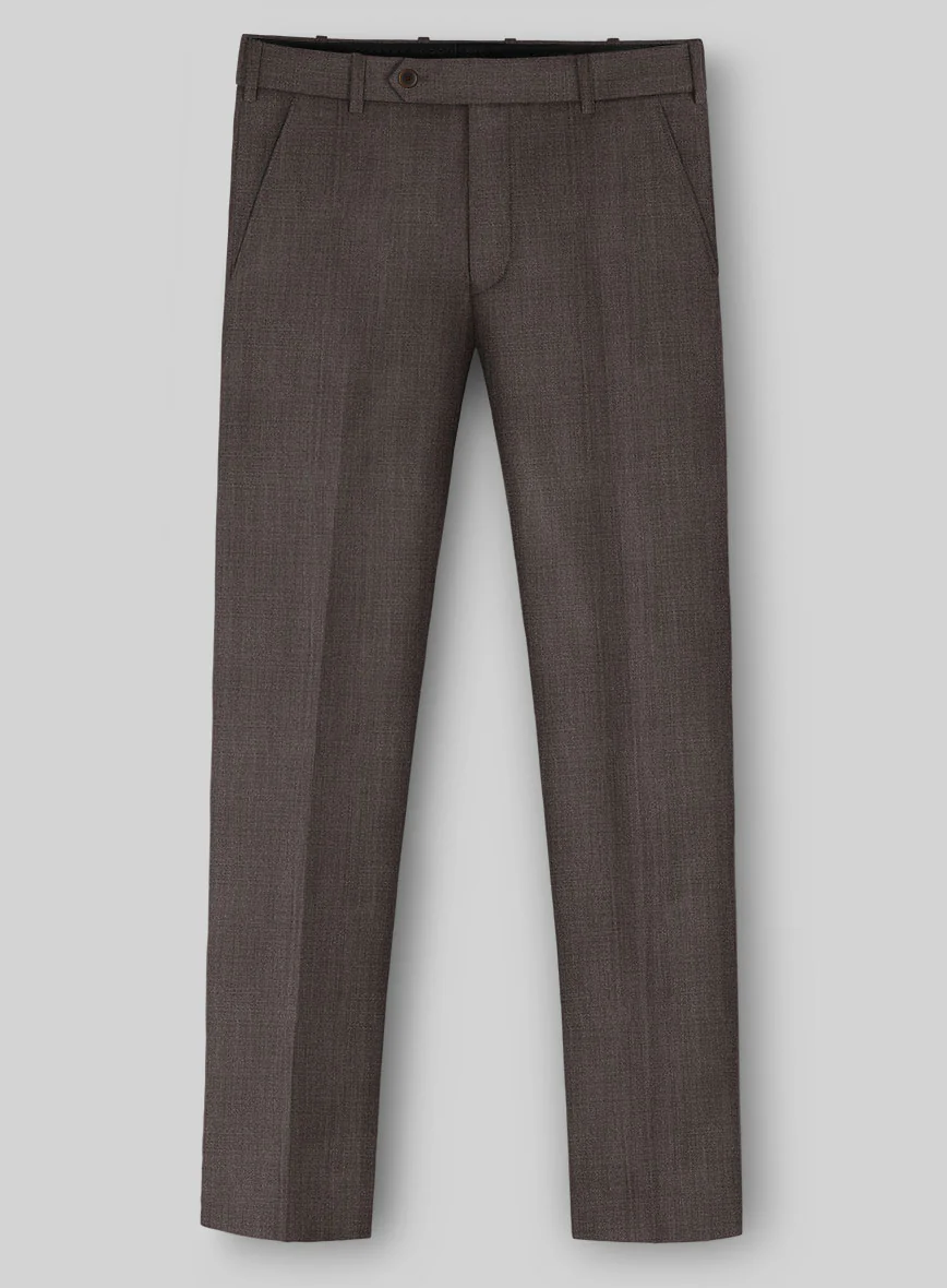 Napolean Stretch Brown Wool Suit - Image 5