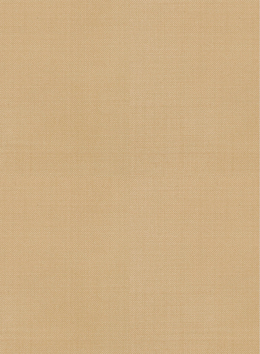 Napolean Stretch Dark Khaki Wool Pants - Image 3