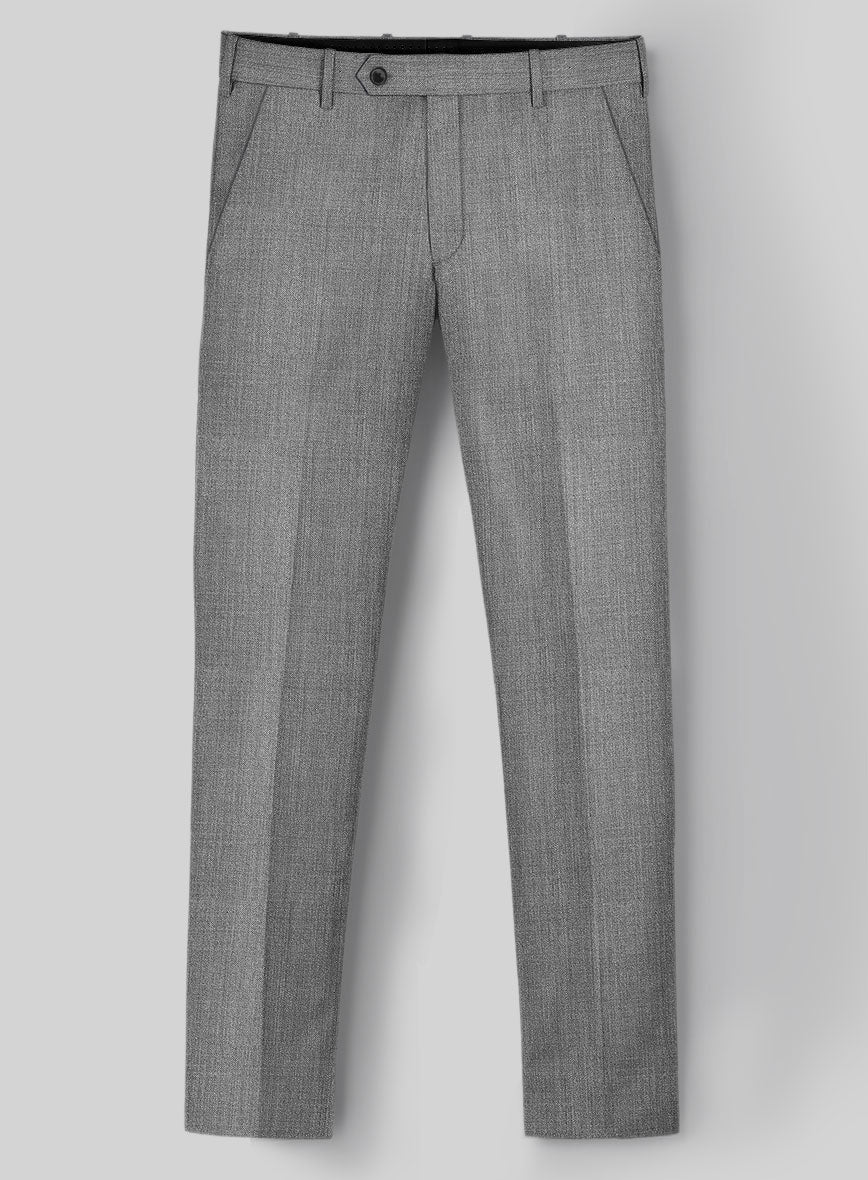 Napolean Stretch Mid Gray Wool Suit - Image 7